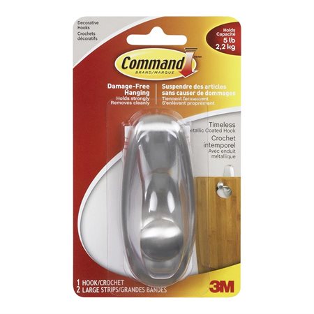 Command® Timeless Coathook