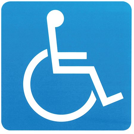 Wheelchair Symbol Sign