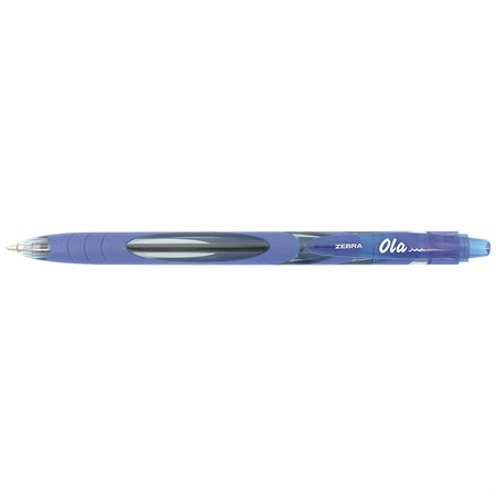 Stylos à bille rétractables OLA bleu