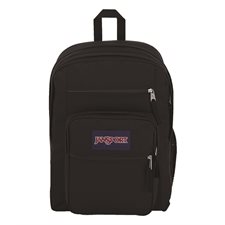 Big Student Backpack Without dedicated laptop compartment black