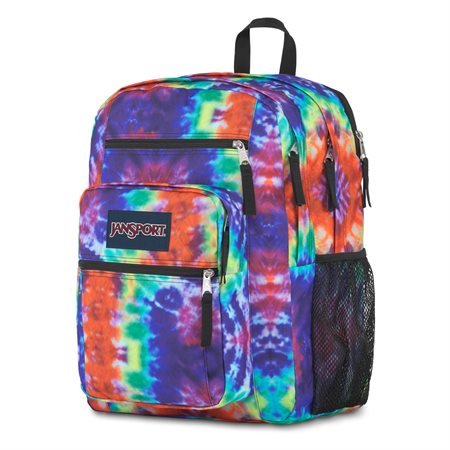 Big Student Backpack Without dedicated laptop compartment hippie days