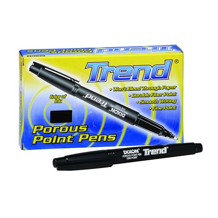 Stylos à pointe poreuse Trend