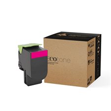 Remanufactured Toner Cartridge (Alternative to Lexmark 801S) magenta