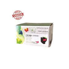 Remanufactured Toner Cartridge (Alternative to Lexmark 71B1H) magenta