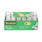 Ruban adhésif Scotch® Magic™ Dévidoir 19 mm x 21,5 m. Paquet de 6.