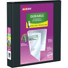 Durable View Presentation Binder 1-1/2 in. black