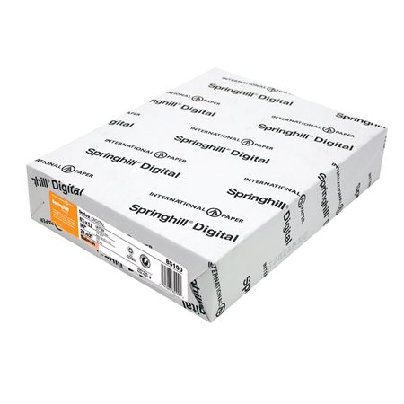 Papier couverture Springhill® Digital 90 lb format lettre, saumon