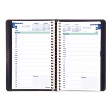 Daily Diary (2025) Soft cover, English blue