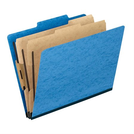 Pressguard® Classification Folder Letter size blue