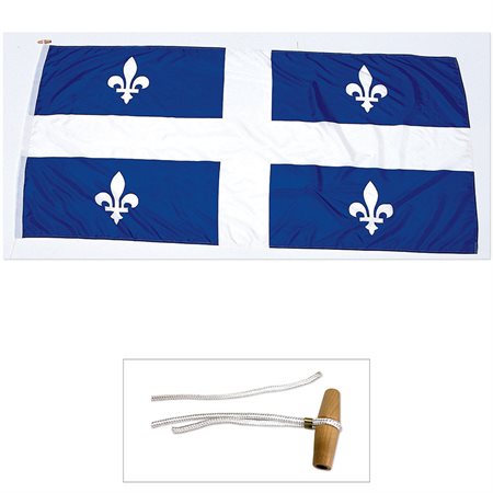 Drapeau du Québec 36 x 72"