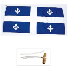 Drapeau du Québec 48 x 72"