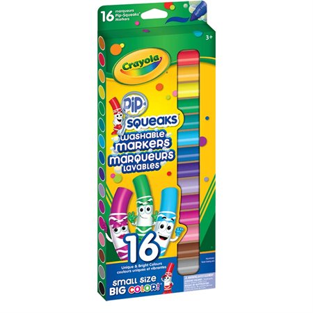 Pip-Squeaks® Markers pkg 16