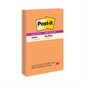 Feuillets Post-it® super collants - collection coup de pouce 4 x 6 po, lignés bloc de 90 feuillets (pqt 3)