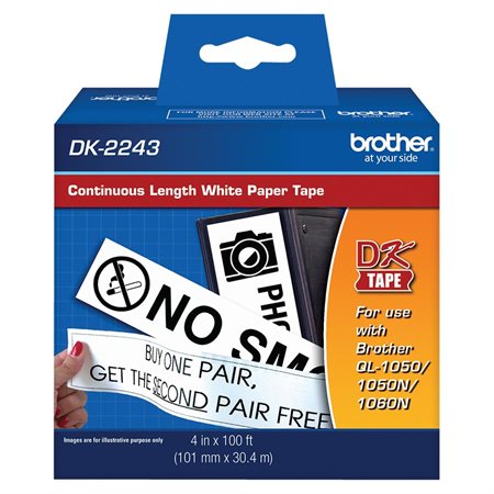 QL-1050 / 1050N / 1060N labels 4" x 30 m tape