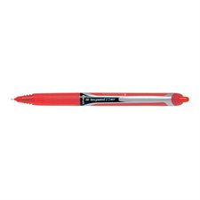 Stylos à bille roulante rétractable Hi-Tecpoint RT 0,7 mm rouge