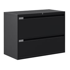 Fileworks® 9300 Plus Lateral Filing Cabinets 2 drawers black