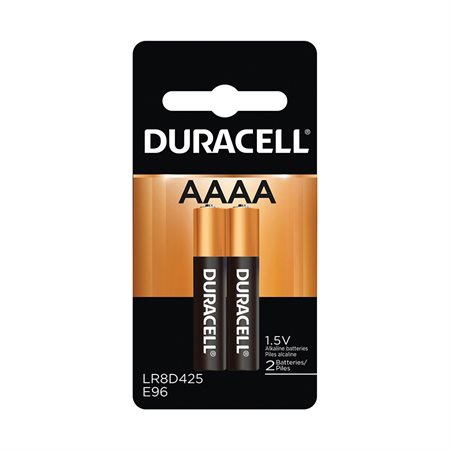 Coppertop Alkaline Batteries AAAA package of 2