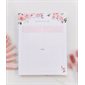 PAD DE LISTES ET DE NOTES - FLEURS ROSES