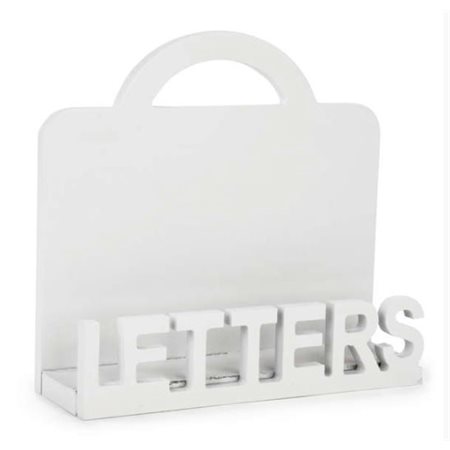 PORTE-LETTRE MUR.LETTERS EN BLANC