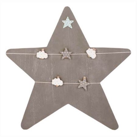 STAR WALL PLATE CLOUD CLAMPS