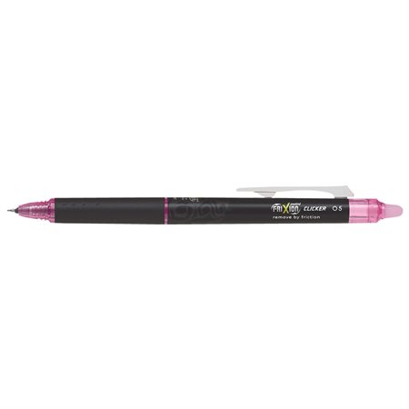 Stylo FriXion Point Clicker effaçable rose