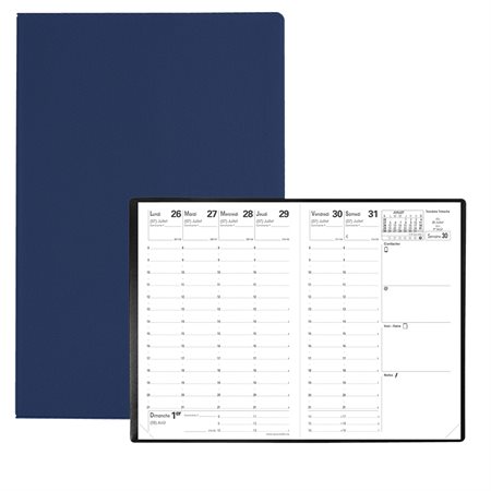 Universitaire Weekly School Diary (2024-2025) blue