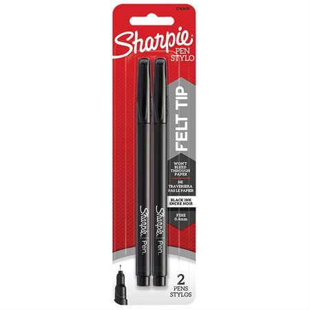 Sharpie® Marker Package of 2 black