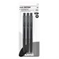 Spectrum Retractable Gel Pen Package of 3 black