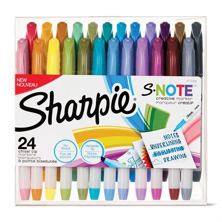 S-Note Marker package of 24