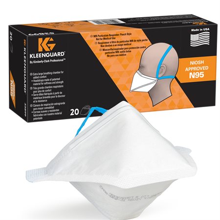 Respirateur N95 KleenGuard™ style poche