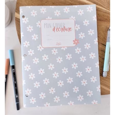 LINED WRITING NOTEBOOK - DAISY
