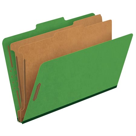 Pendaflex Classification Folders Legal dark green