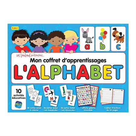 Mon coffret d’apprentissages L’alphabet