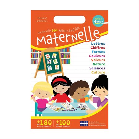 Ma nouvelle super tablette d'activités (maternelle) Tome 2 4 ans+