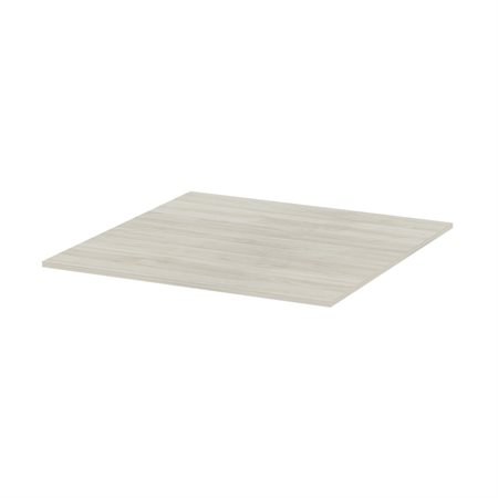 Table carré Surface de table blanc d'hiver