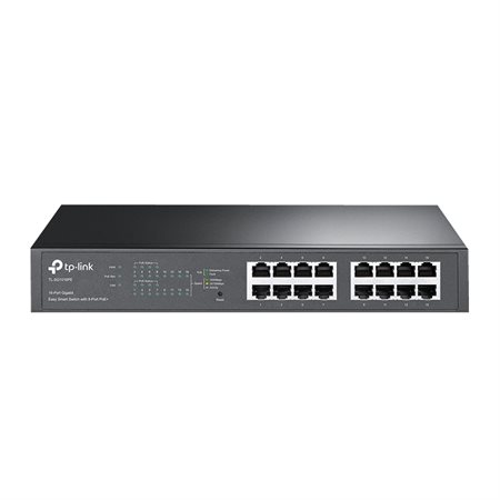 16-Port Gigabit Easy Smart Switch with 8-Port PoE+