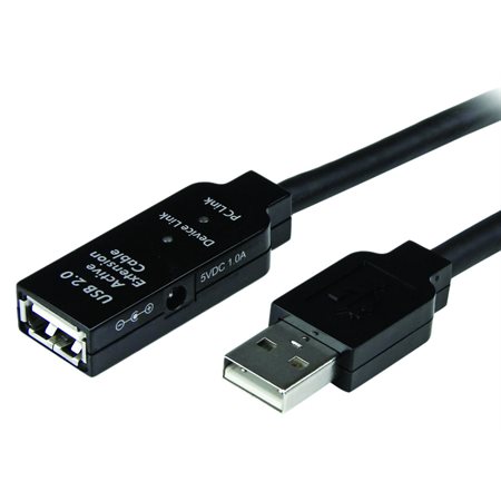 USB 2.0 Active Extension Cable - M / F 10m