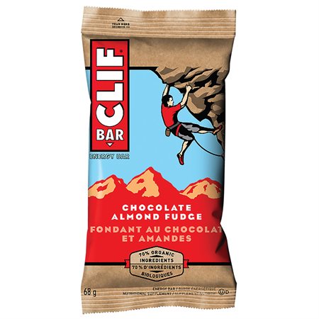 Clif Bars chocolate almond fudge