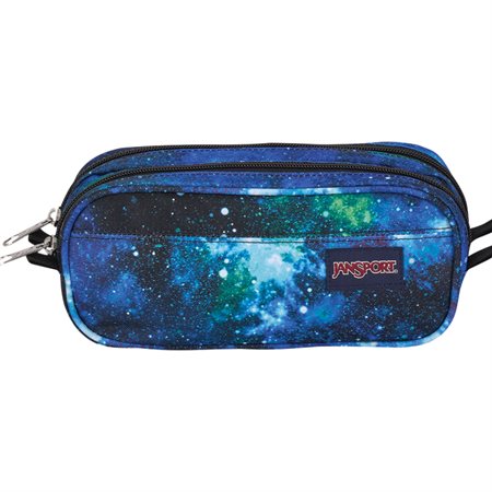 Dual Zippered pencil Case Galaxy