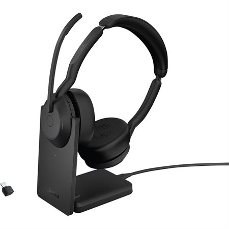 Casque stéréo Evolve2 55 avec support de charge USB-C UC