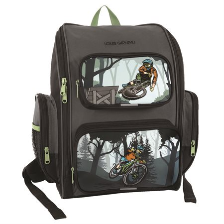 Louis Garneau Bike Back to School Kit 4 Pocket Backpack