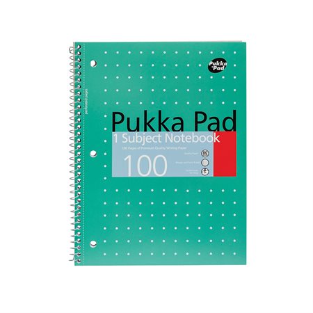 Cahier spirale métallique à 1 sujet Pukka Pads