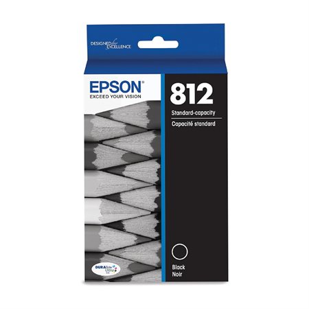 Epson T812 Ink Jet Cartridge Yields up to 350 pages black