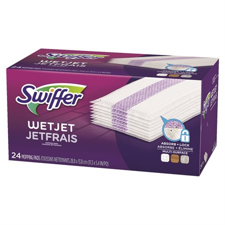 Recharge de linges jetables Swiffer® WetJet® Humides frais