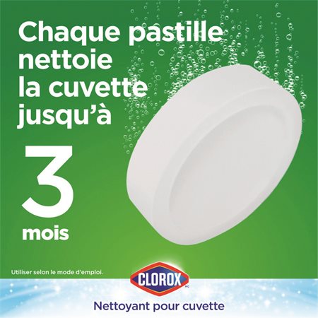 Pastilles nettoyantes de cuvette de toilette