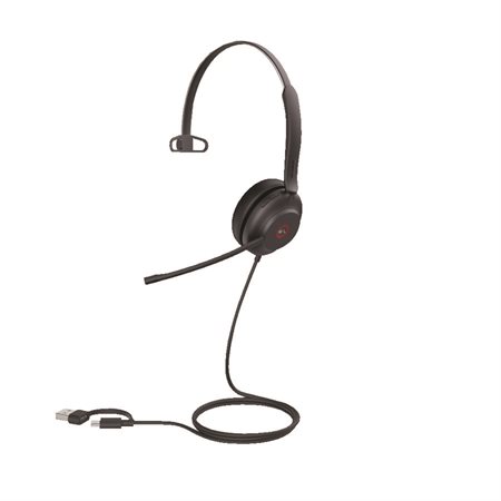 UH37 Mono USB Wired Headset