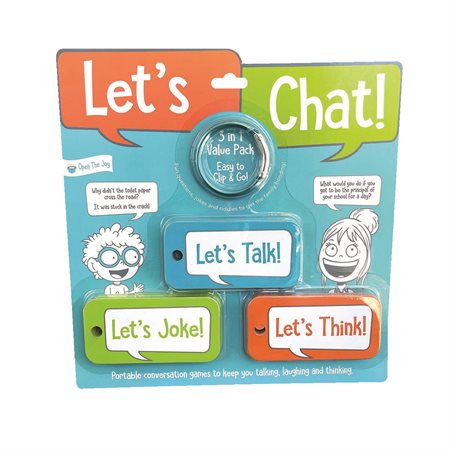 Open The Joy Let's Chat Cards Pocket Edition English Version