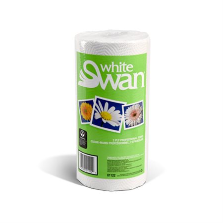 PAPER TOWEL W.SWAN 210SH. (12)