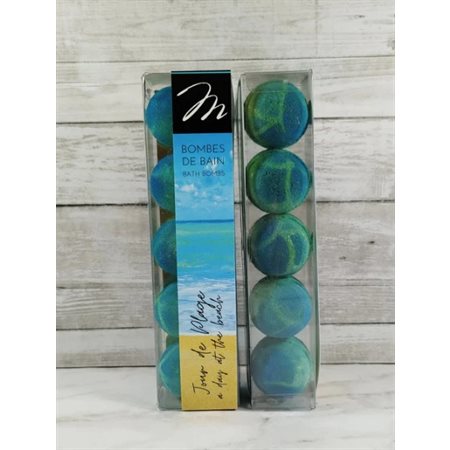 BEACH DAY BATH BOMB - 5 UNITS PACK