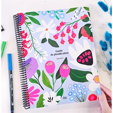 PLANNER FOR DAYCARE EDUCATOR - FLORAL